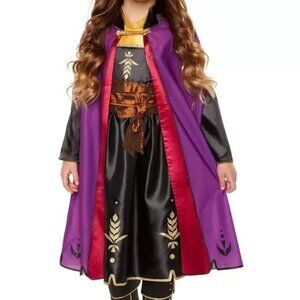 Disney Kids Frozen 2 Anna Adventure Costume Size 4-6X